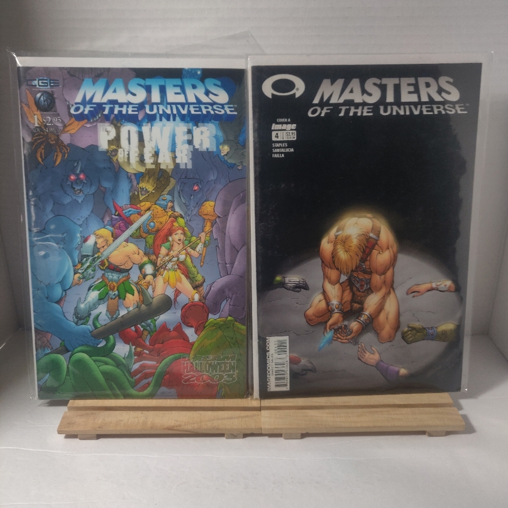 2 Masters of the Universe Comic Books